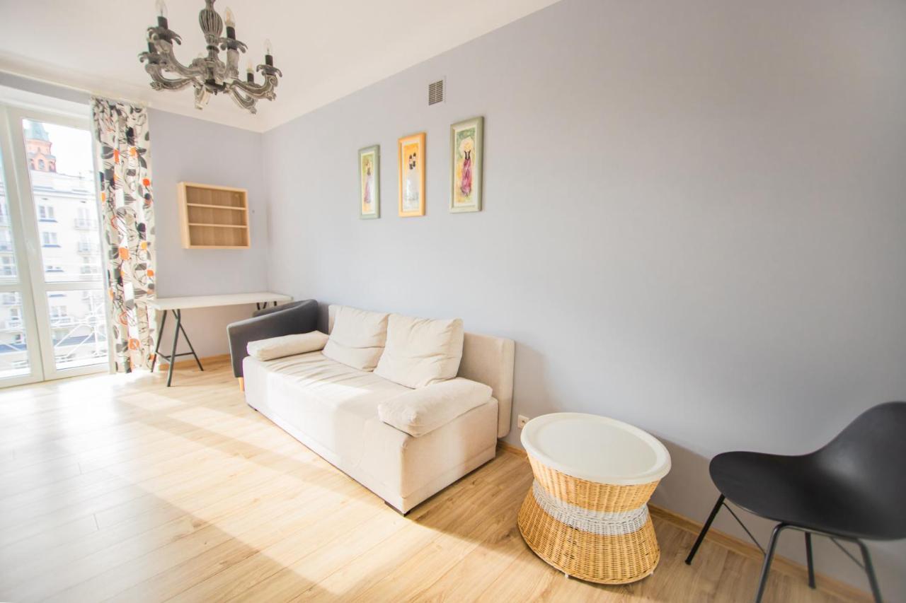 Large Flat. Great View. City Center. Warschau Buitenkant foto